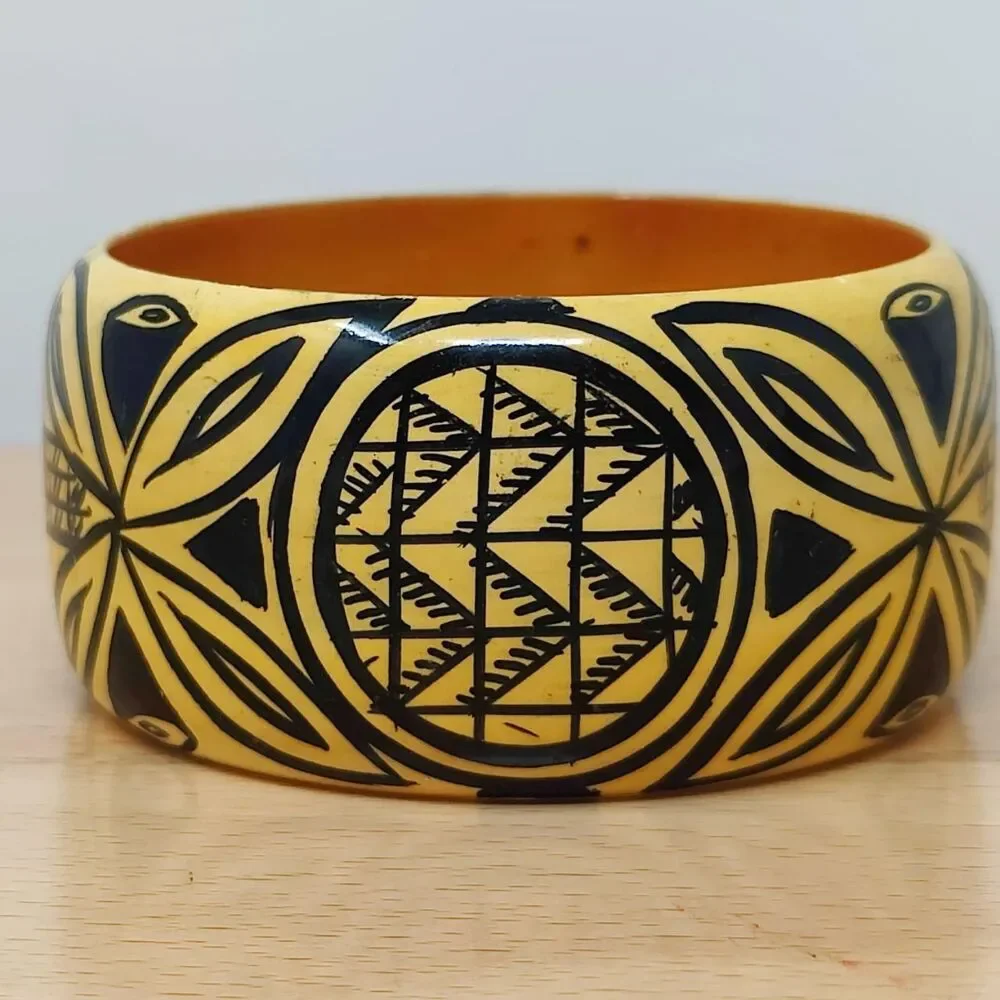 Unbranded Men's Yellow and Black Jewellery